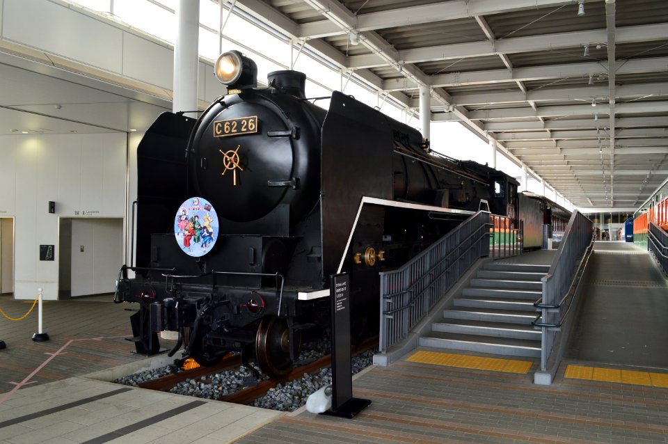 C62 26 in Kyoto Railway Museum