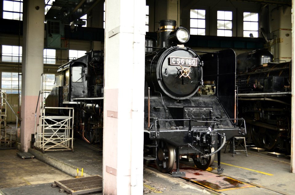 C56 160 in Kyoto Railway Museum