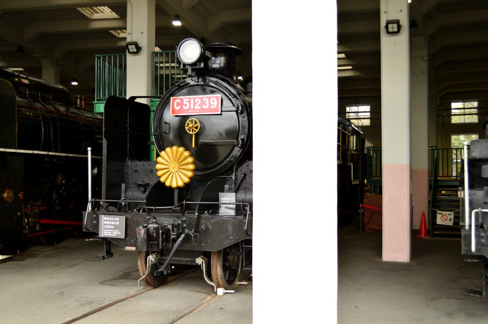 C51 239 in Kyoto Railway Museum
