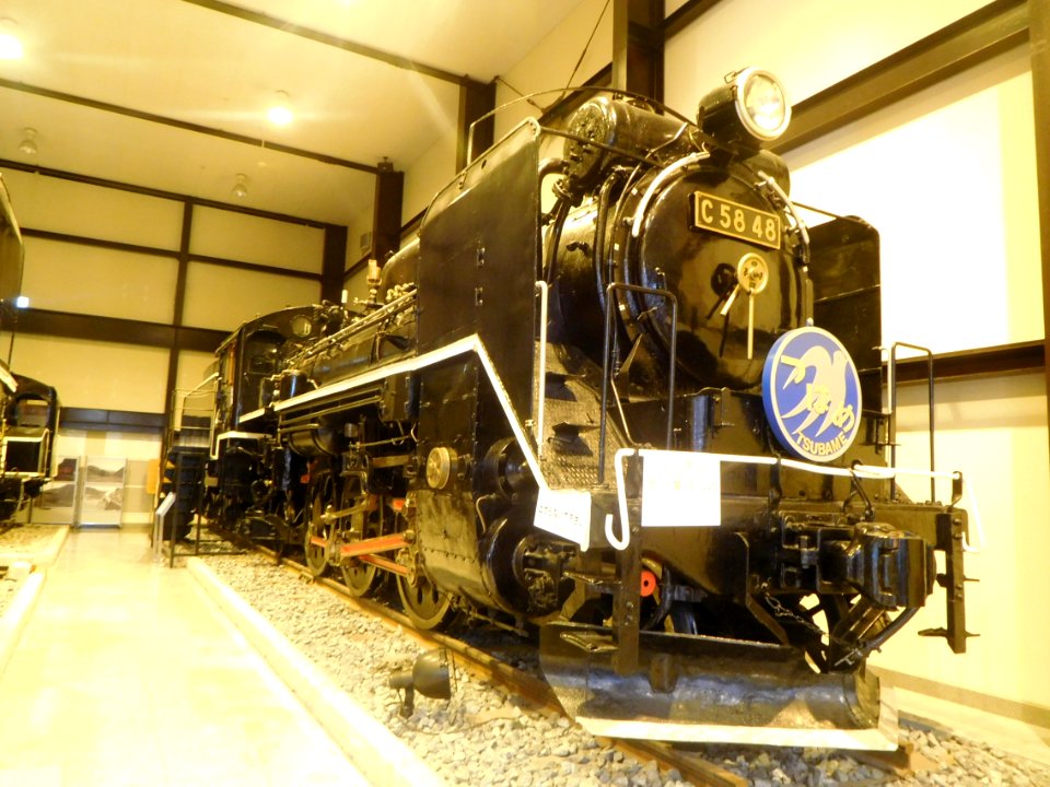 C58 48 steam locomotive at The 19th Century Hall 002