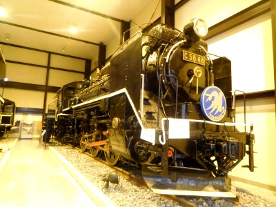 C58 48 steam locomotive at The 19th Century Hall 002