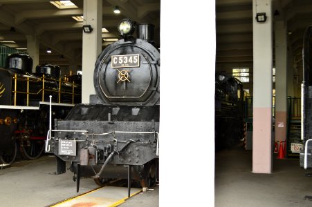 C53 45 in Kyoto Railway Museum