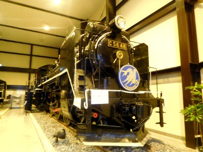 C58 48 steam locomotive at The 19th Century Hall 001