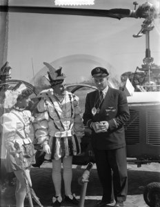 Carnaval Nijmegen. Aankomst Prins Carnaval en optocht, Bestanddeelnr 905-6725