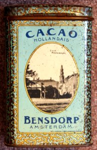 Cacao Bensdorp blikje, Middelbourg, Abbaye-, Dam-, Hotel de Ville-, foto7