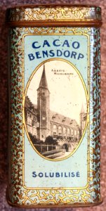 Cacao Bensdorp blikje, Middelbourg, Abbaye-, Dam-, Hotel de Ville-, foto8