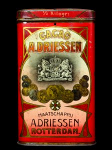 Cacao A Driessen 500gram blik, foto3