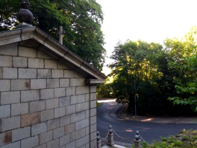 Caluire-et-Cuire - Chapelle Saint-Boniface, mur droit