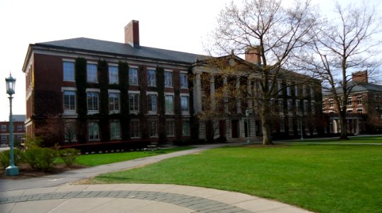 Campus view quadrangle at the University of Rochester photo