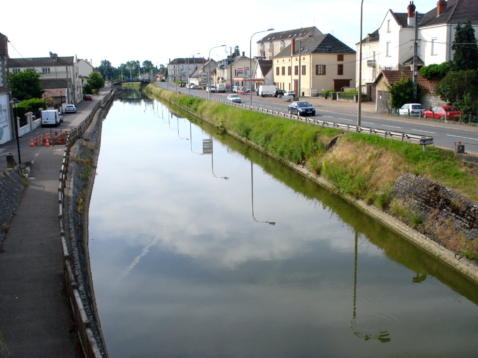 Canal du centre, Paray-le-Monial