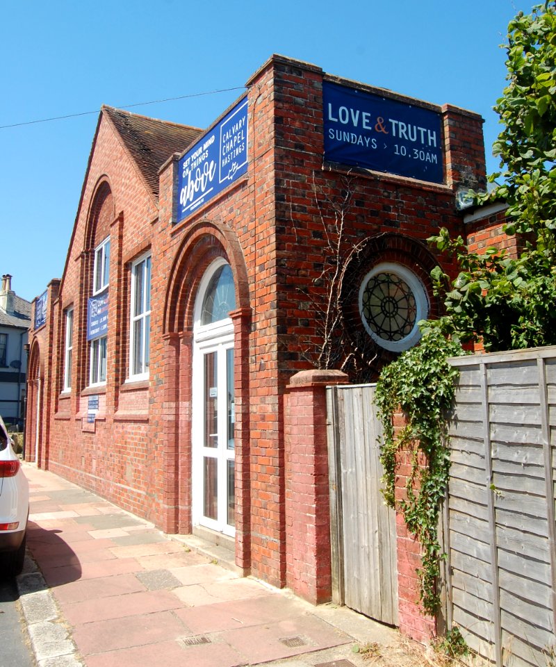 Calvary Church Hastings (former Mission Hall), Duke Street, Silverhill, St Leonards-on-Sea (June 2020) (3)
