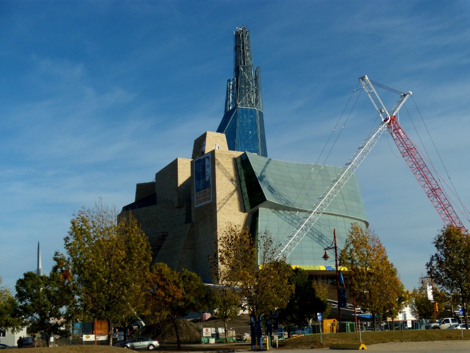 Canadian Museum for Human Rights under Construction 01