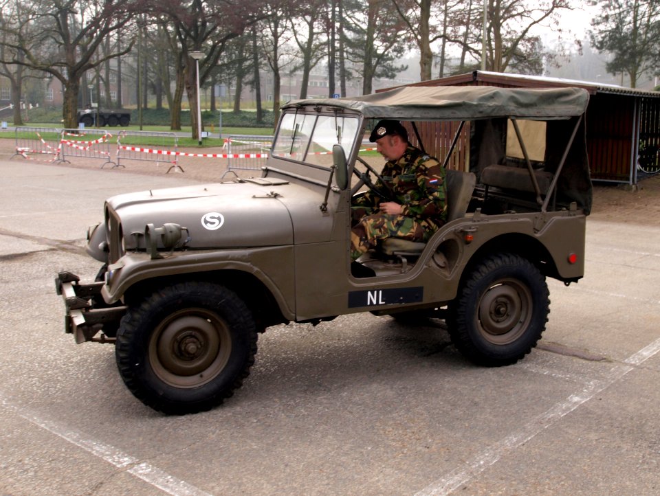 Cavalerie Museumdag 2010 NEKAF Jeep (10April2010)