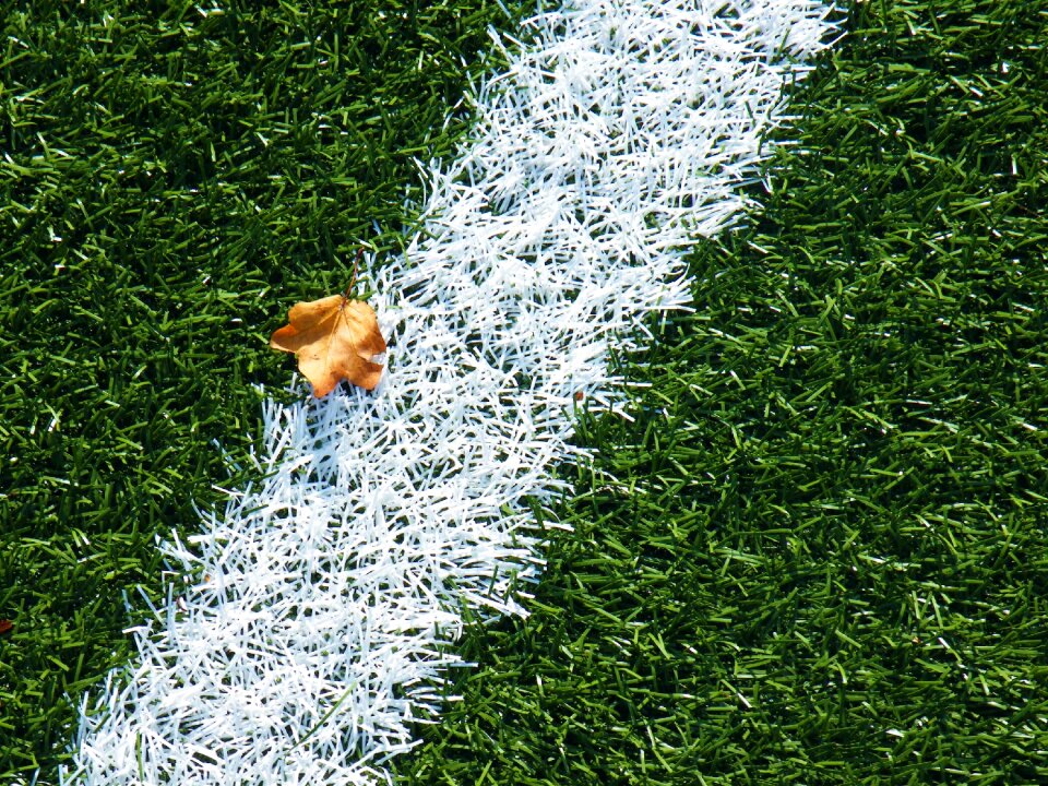Rush football pitch line