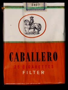 Caballero cigarettes pack