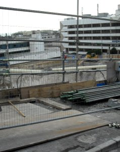 Building Work behind Amex House, Carlton Hill, Brighton (August 2010)