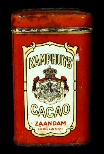 C Kamphuys Cacaopulver blikje, foto5