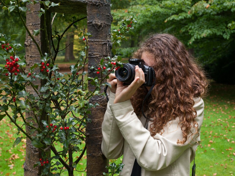 Camera lens photography
