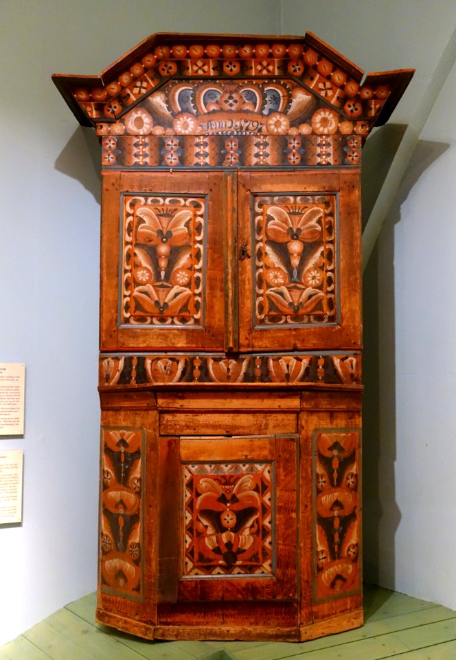 Cabinet, Dalarna - Nordiska museet - Stockholm, Sweden - DSC09889