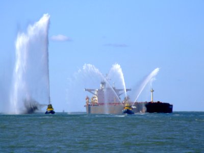 C Triumph 04 approaching Port of Rotterdam, Holland 29-Aug-2007