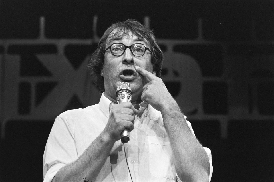 Cabaretmarathon 1987 in Luxor te Rotterdam Youp van 't Hek, Bestanddeelnr 933-9969