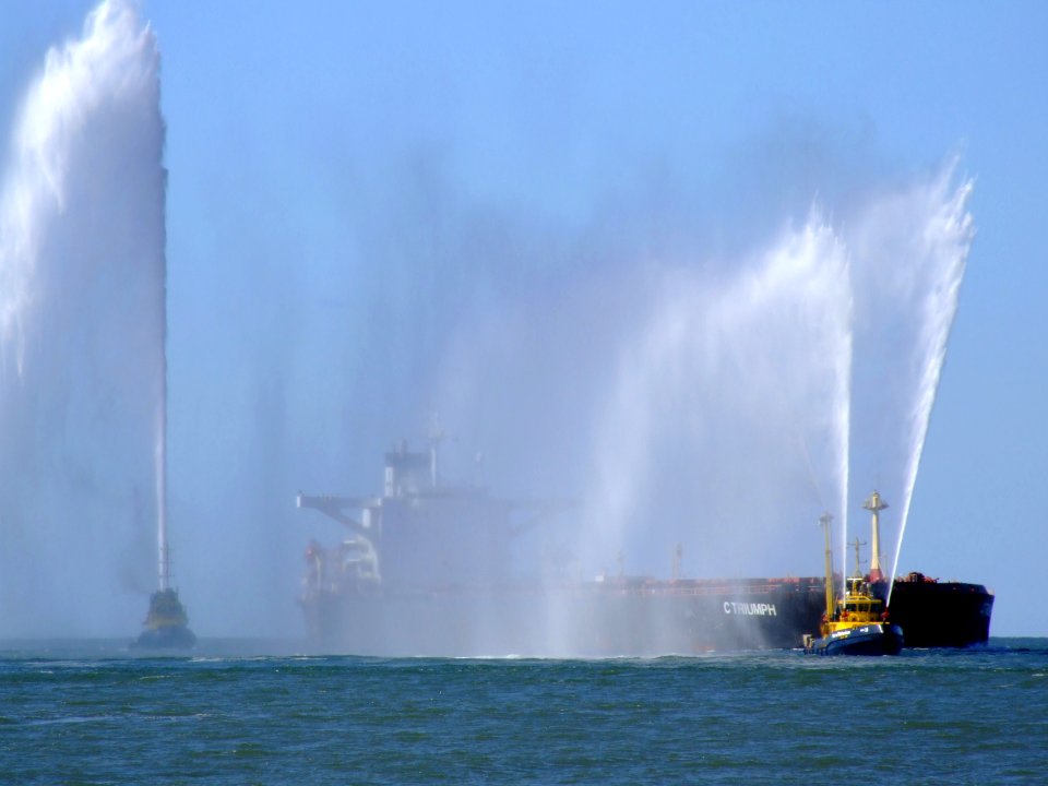 C Triumph 05 approaching Port of Rotterdam, Holland 29-Aug-2007