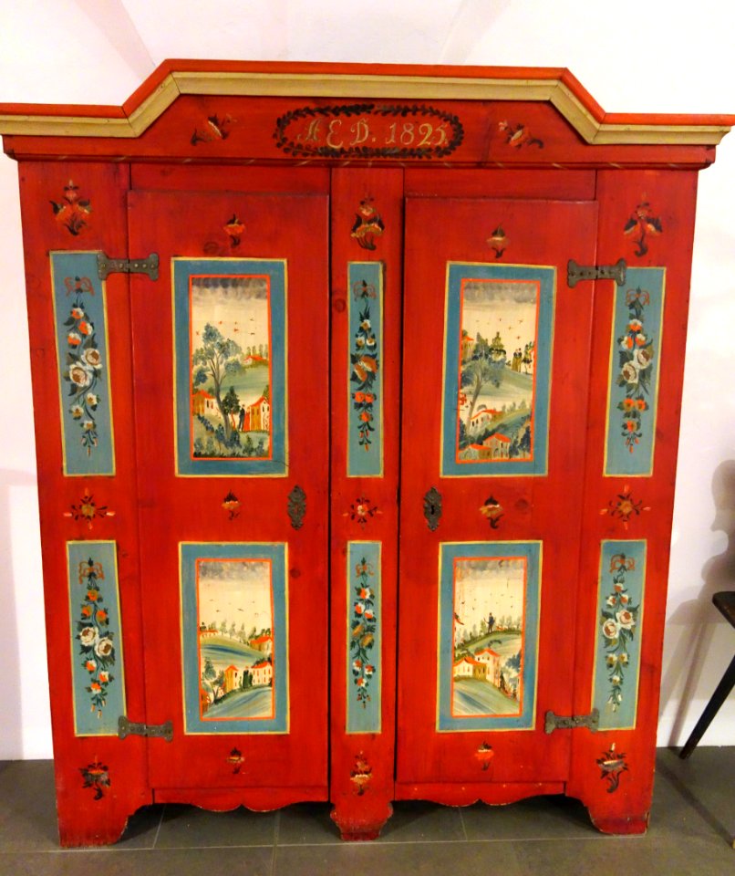 Cabinet, 1825 - Museum für Sächsische Volkskunst - DSC08344