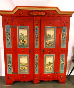 Cabinet, 1825 - Museum für Sächsische Volkskunst - DSC08344