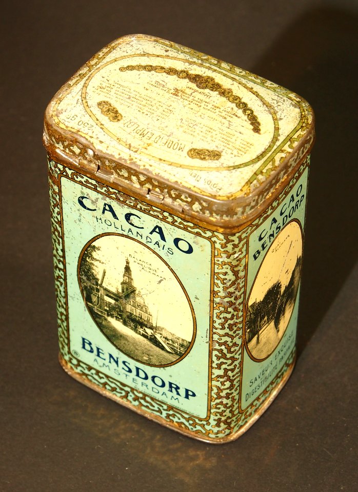 Cacao Hollandais, Bensdorp Amsterdam blik pic5