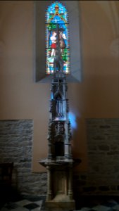 Chasselay - Église Saint Martin, bénitier