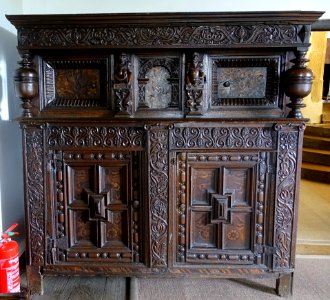 Cabinet - Great Chamber, Haddon Hall - Bakewell, Derbyshire, England - DSC02685