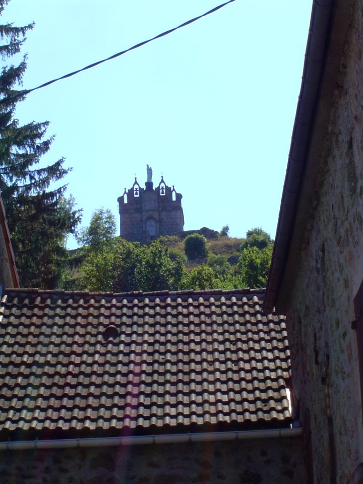Cheylard-l'Évêque, le haut du village