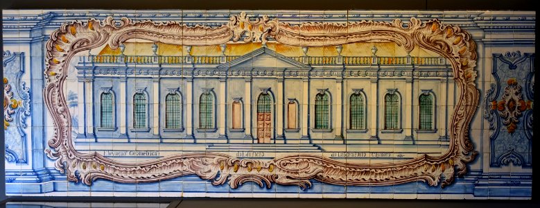 Chemistry laboratory (University of Coimbra), Fábrica de Telha Vidrada, Paco Episcopal de Coimbra, c. 1779 - Museu Nacional de Machado de Castro - Coimbra, Portugal - DSC00205