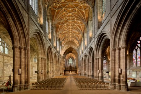 Chester Cathedral Nave 1 photo