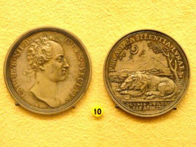 Charles XII in Turkey, Sweden, by G. W. Vestner and P. H. Mueller - National Museum of Finland - DSC04090