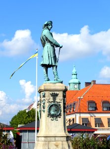 Charles XI of Sweden by John Börjeson - Karlskrona, Sweden - DSC09029