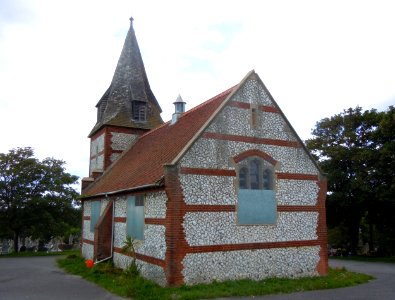 Chapel at Brighton and Preston Cemetery, off Hartington Road, Brighton (NHLE Code 1381613) (August 2014) (2)