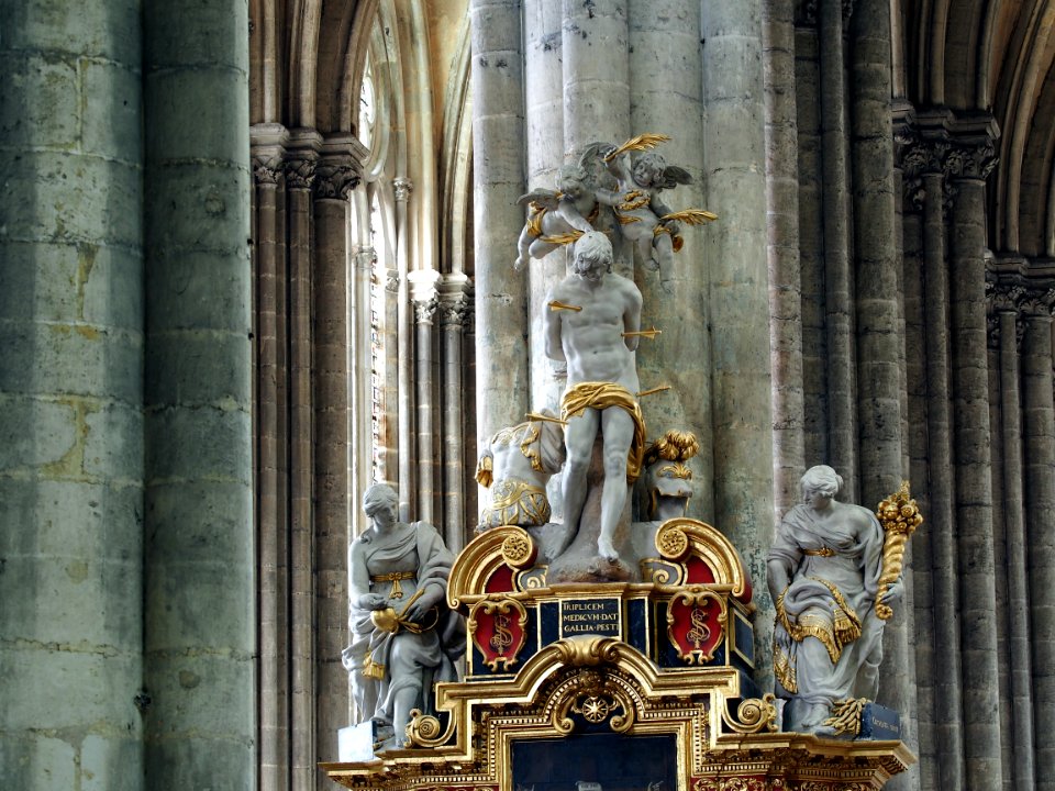 Chapelle Saint Sébastien in Amiens Cathedral, pic1