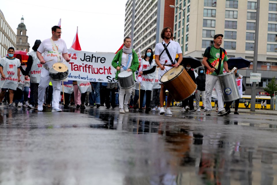 CFM strike demonstration Berlin 2020-08-26 23