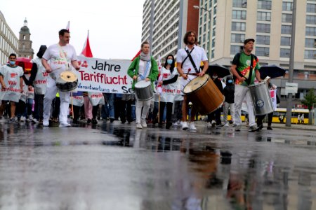CFM strike demonstration Berlin 2020-08-26 23