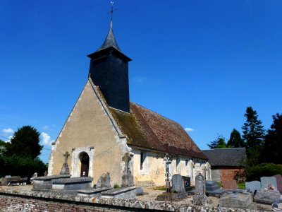 Collandres-Quincarnon (Eure, Fr) église Notre-Dame de Collandres