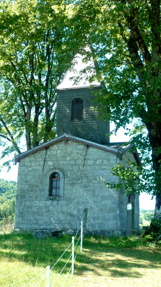 Chapelle Saint Roch à Foncine le Haut, extérieur