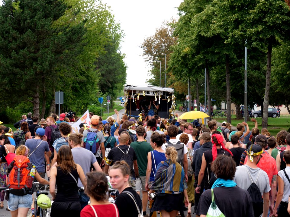 Climate Camp Pödelwitz 2019 Dance-Demonstration 47