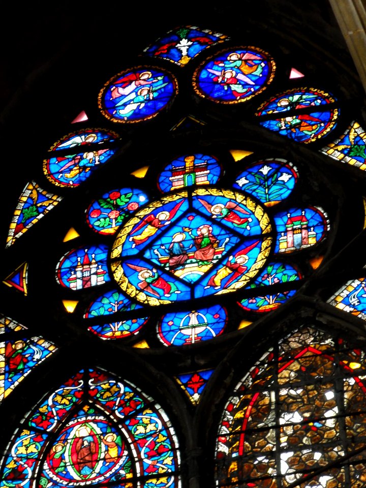 Collégiale St Gengoult, Toul, détail vitrail (06)