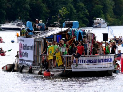 Coal and Boat demonstration 2019 122