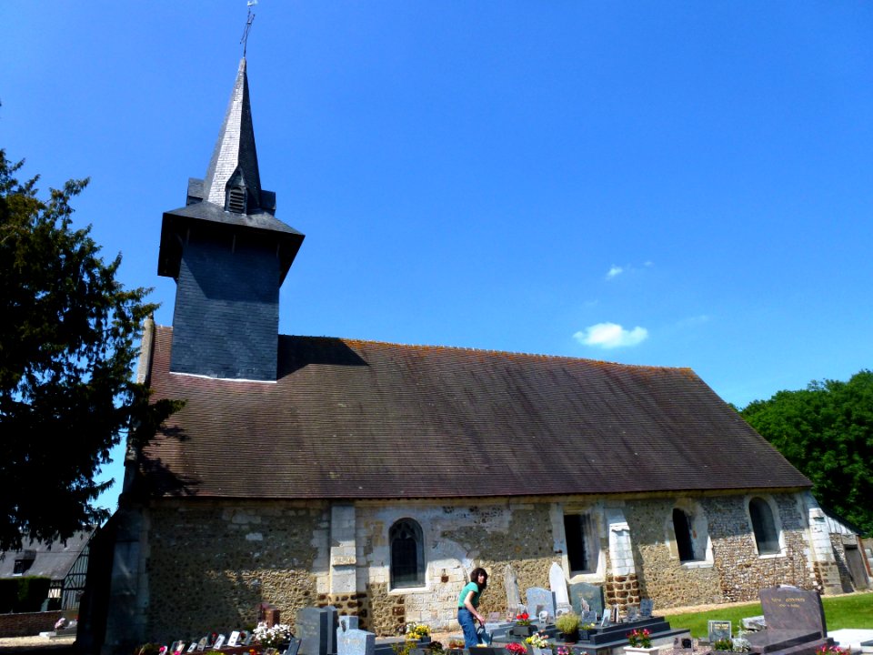 Collandres-Quincarnon (Eure, Fr) église Saint-Jacques de Quincarnon (01)