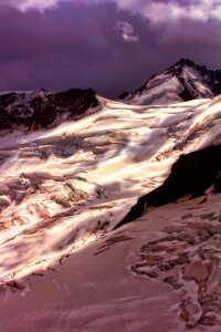 Snow ice sky photo