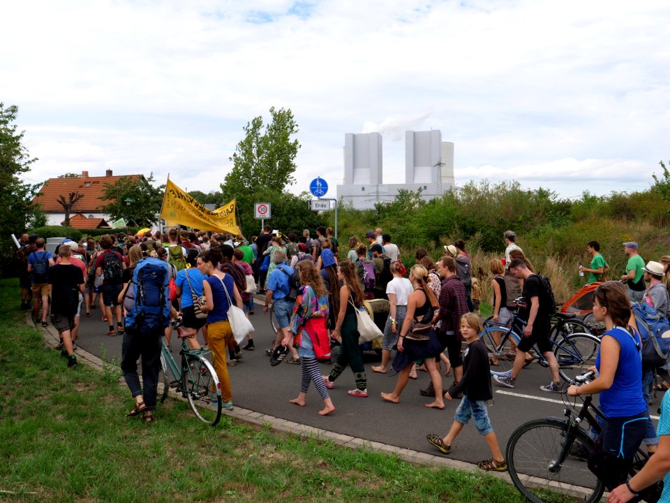 Climate Camp Pödelwitz 2019 Dance-Demonstration 107