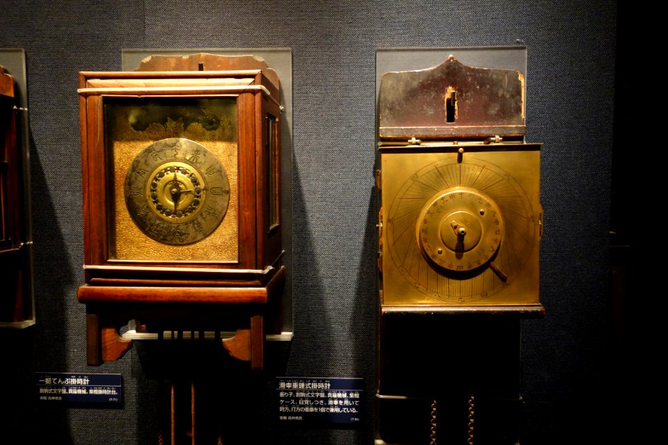 Clocks - National Museum of Nature and Science, Tokyo - DSC07246