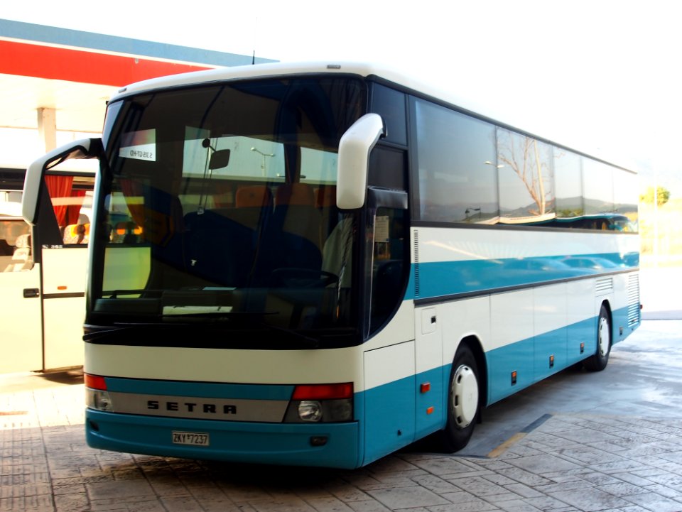 Coach bus in Lefkada, SETRA, pic2